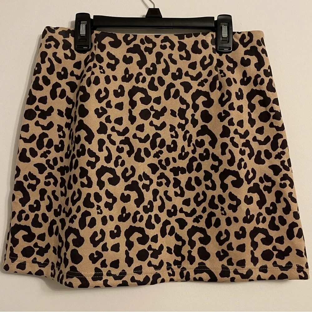 Hudson Gray Cheetah Mini Skirt - Picture 1 of 5